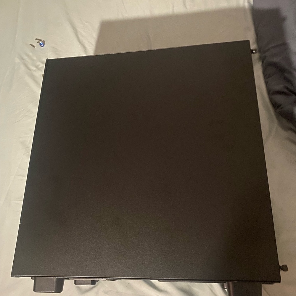 Black nzxt case with custom fans , rtx 3080 paired with the amazing ryzen7 5800x
